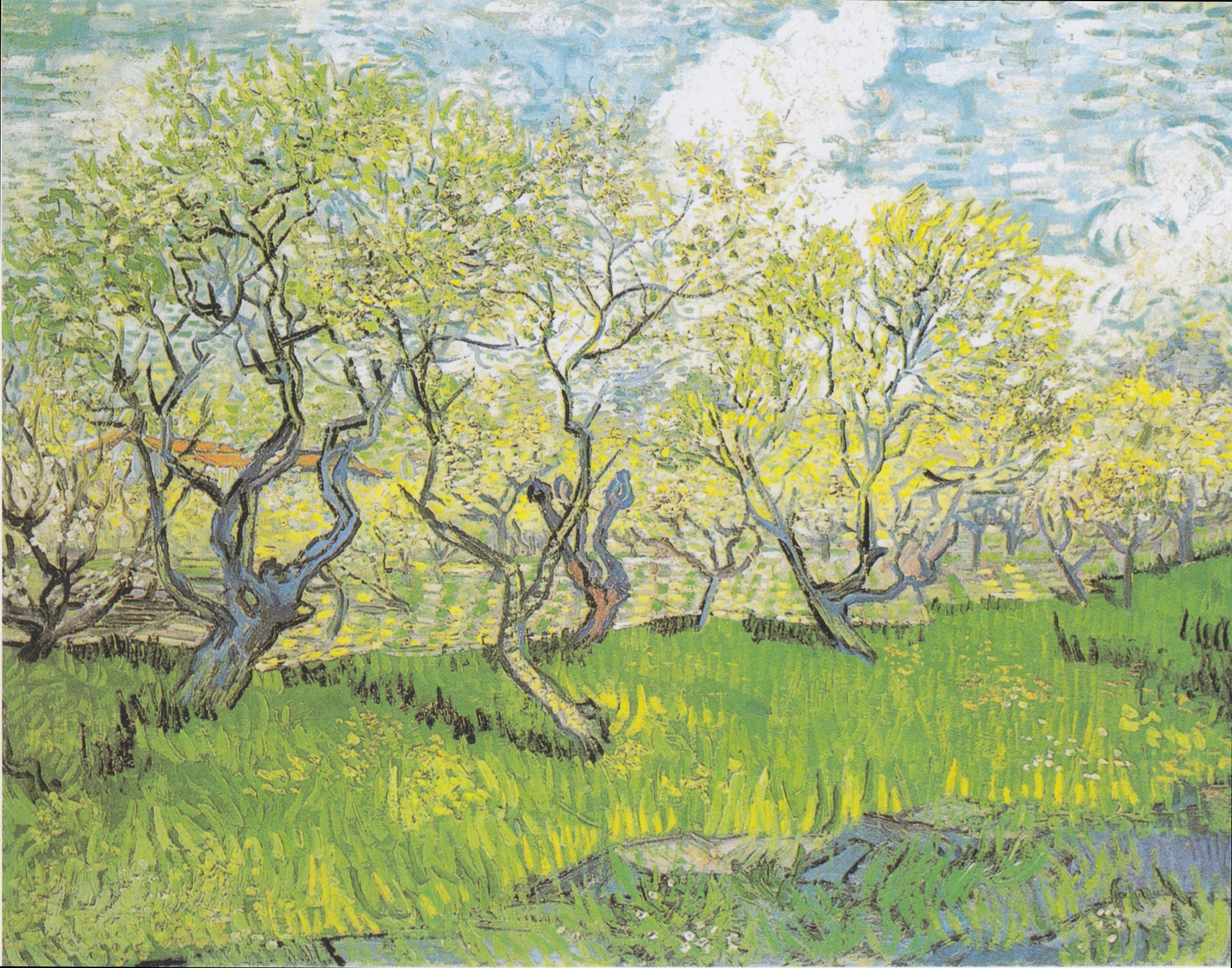 Orchard in Blossom 1888